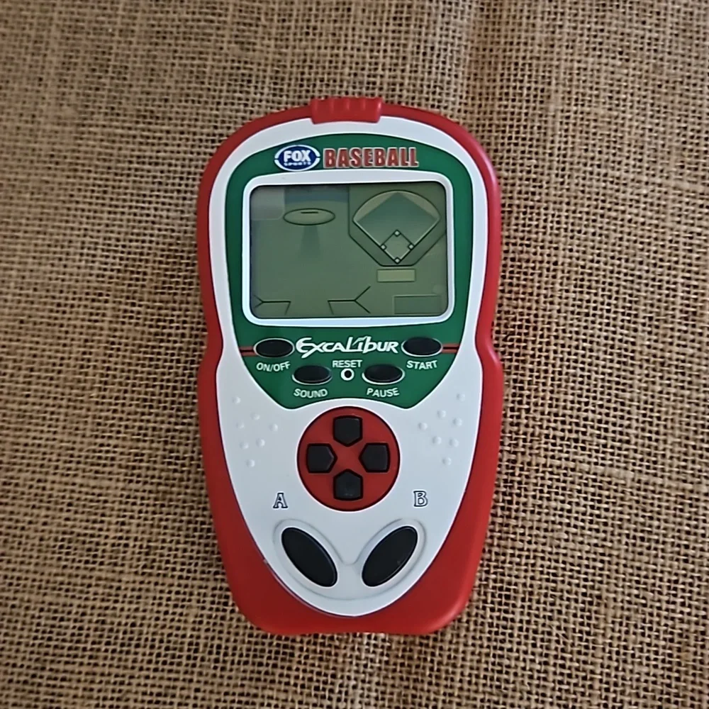 Fox Sports Baseball Electronic Handheld Game Excalibur Fx202 2006
